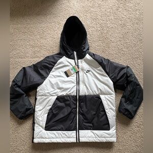 Nike Sportswear Therma-FIT Repel Legacy Zip Hooded Jacket DD6857-070 Men Sz XL